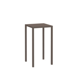 Tavolo Tetris 60x60 h110 bronzo fisso moderno per cucina e bar