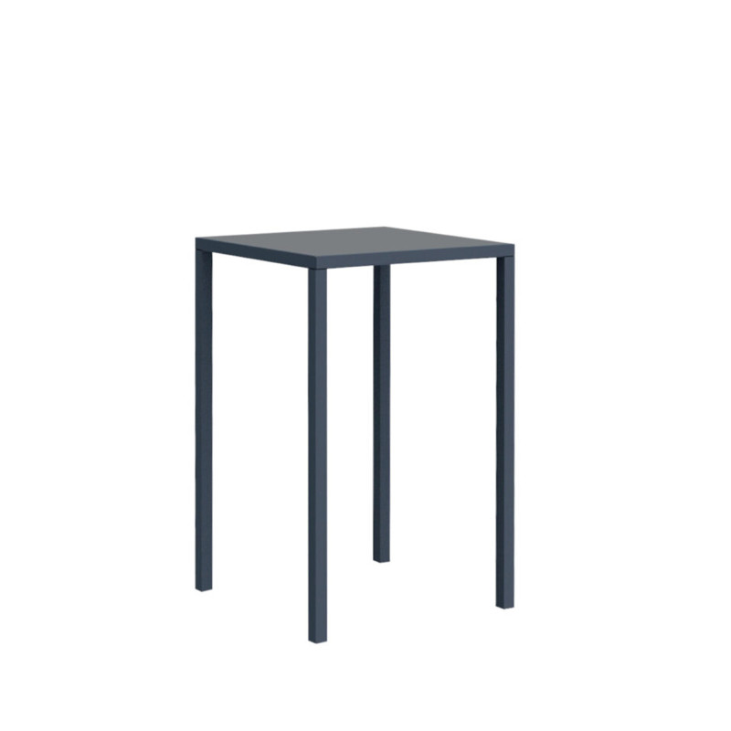 Tavolo Tetris New 70x70 H110 grigio moderno e versatile