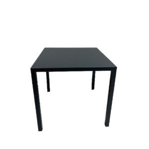 Tavolo Tetris New 70x70 nero moderno compatto per cucina e bar
