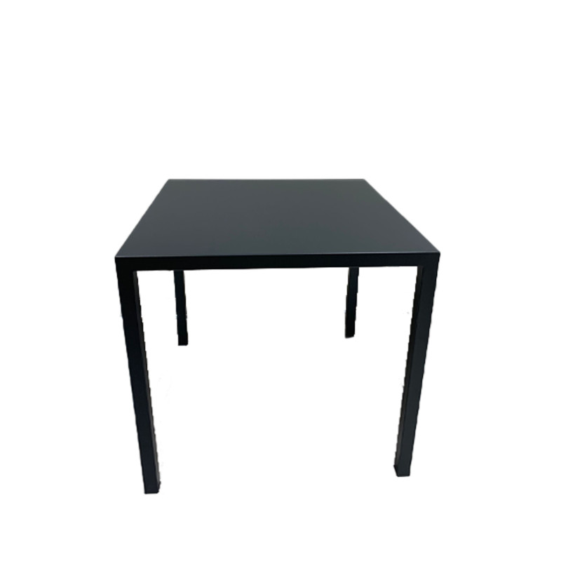 Tavolo Tetris New 70x70 nero moderno compatto per cucina e bar