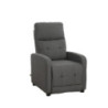 Poltrona relax Susan tessuto fumo push moderna e confortevole
