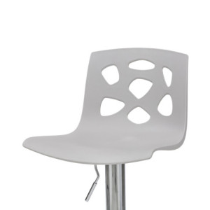 Zoom Sgabello Manchester Grigio Elevazione Gas-34*41*82/104