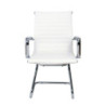 Set 2 poltrone Pleasure attesa bianco moderne ed eleganti