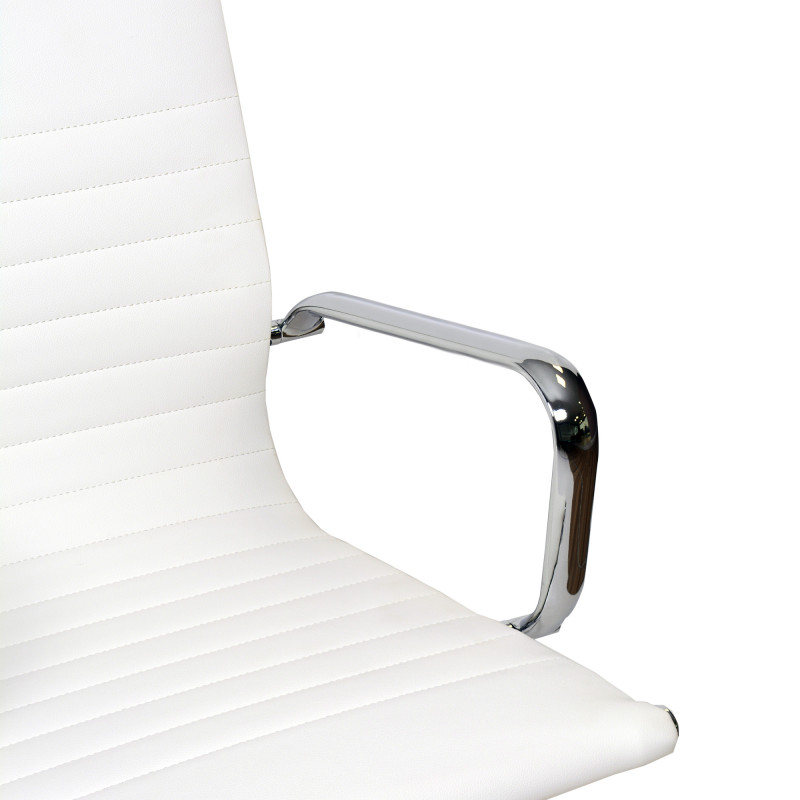 Set 2 poltrone Pleasure attesa bianco moderne ed eleganti
