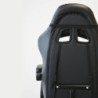 Poltrona Racing Omega nera blu similpelle ergonomica ufficio