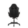 Poltrona Racing Alfa nera bianca similpelle ergonomica ufficio