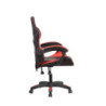 Poltrona Racing Alfa nera rossa similpelle ergonomica ufficio