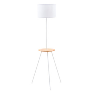 Tuoni lampada Garbatella bianca da tavolo design moderno casa