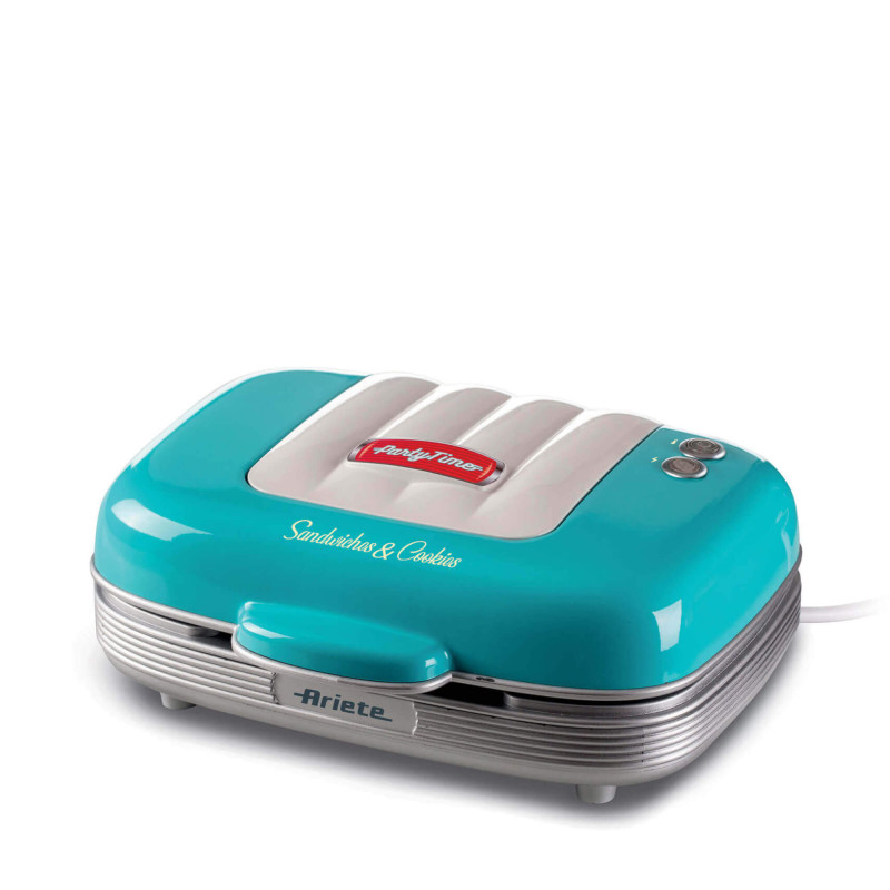 Piastra Elettrica Multifunzione 700W 3 Piastre Azzurro