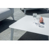 Salotto Nantes Alluminio Bianco E Corda Wicker Moia