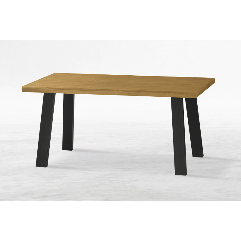 Tavolo Tube in legno massello allungabile design moderno