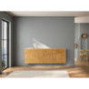 Madia 4 ante Cress in legno massello design moderno soggiorno