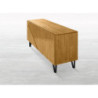 Madia 4 ante Cress in legno massello design moderno soggiorno