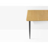 Consolle dritta in legno massello 95x25 cm allungabile casa