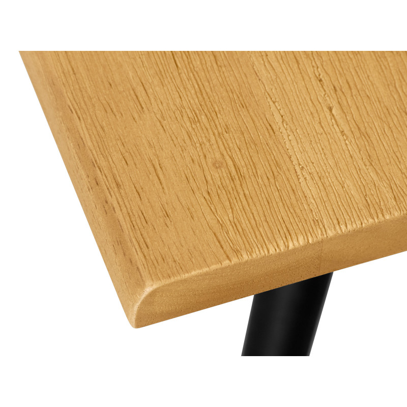 Tavolino Traverso in legno massiccio 90x50 cm design casa