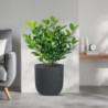 Vaso Grigio Resina | Levante Shop