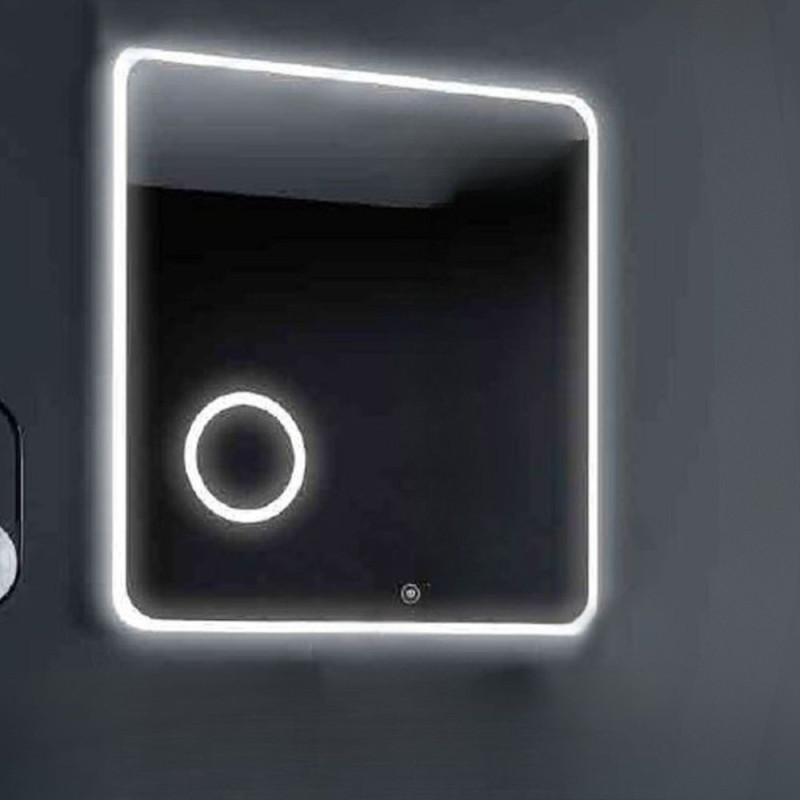 Specchio Hanoi 60x80 LED doppio sensore anti-appannamento