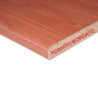 Top cucina non forato ciliegio 195x60x3.8 cm resistente