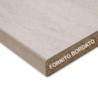 Top cucina forato destro travertino 180x60x3.8 cm resistente