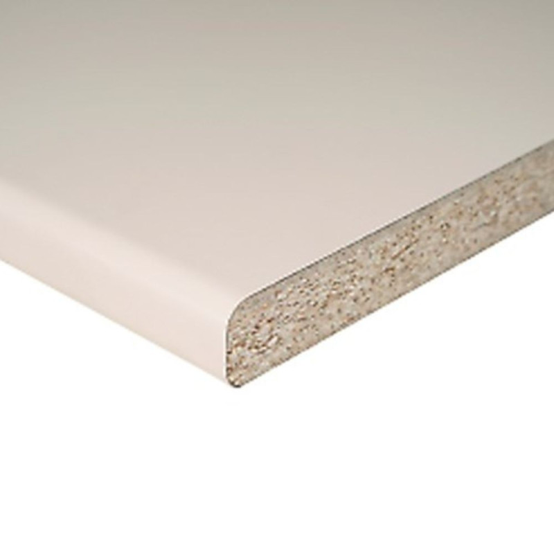 Top cucina forato destro avorio 180x60x3.8 cm resistente