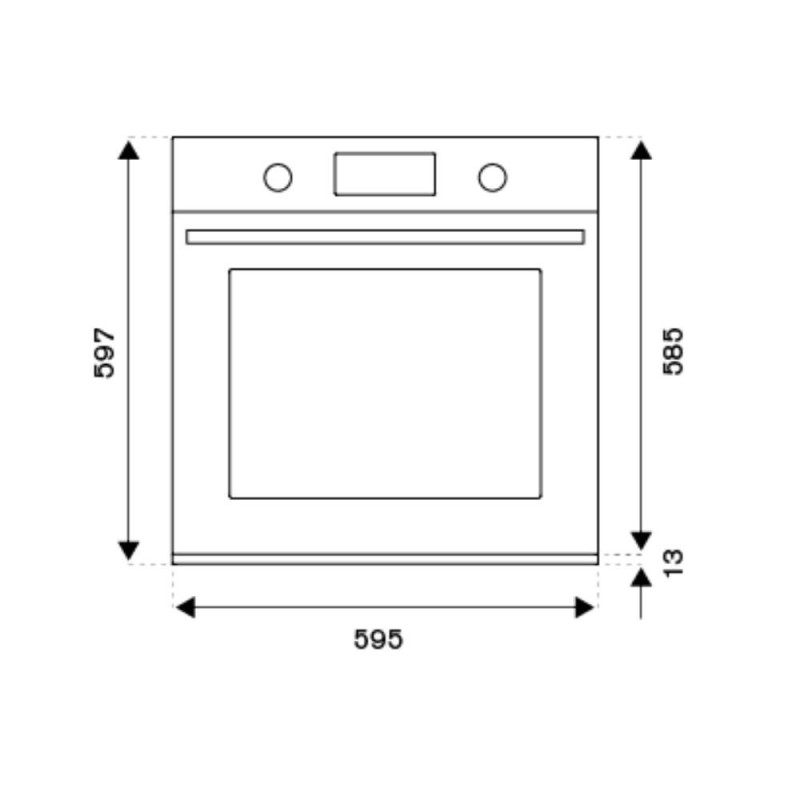 Forno Bertazzoni F6011MODVPTZ 60cm combinato vapore zinco