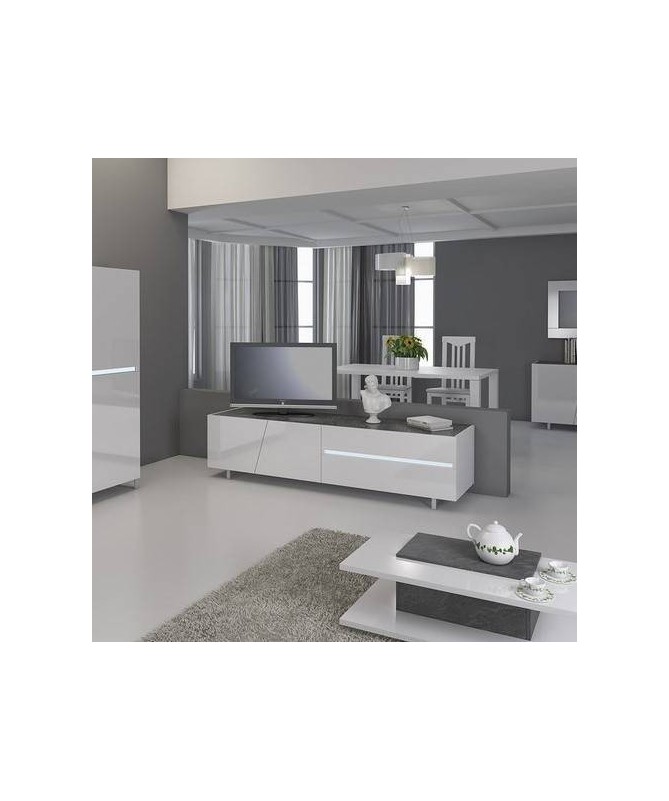 Mobile porta tv Cooper Made in Italy con luce