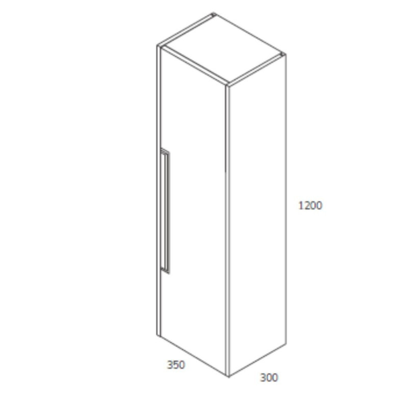 colonna bagno rovere miele Effezeta | levante shop
