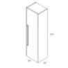 colonna bagno azzurro Effezeta | levante shop
