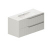 mobile bagno sospeso 100 cm cashmere opaco | levante shop