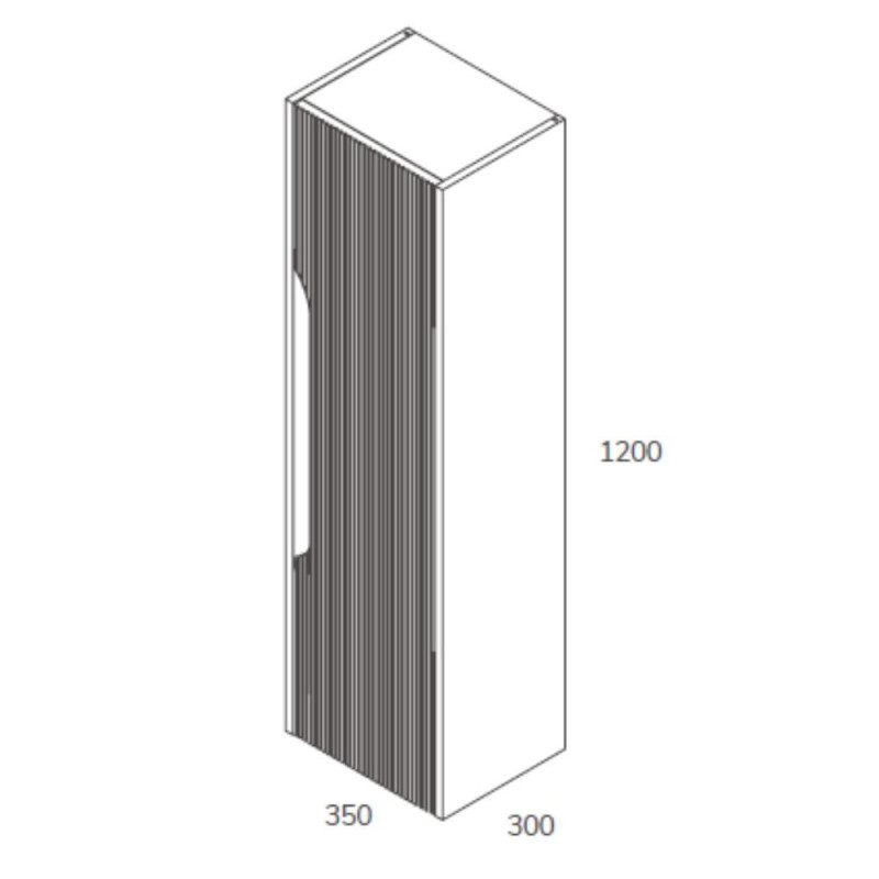 colonna bagno bianco opaco Effezeta | levante shop