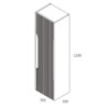 colonna bagno bianco opaco Effezeta | levante shop