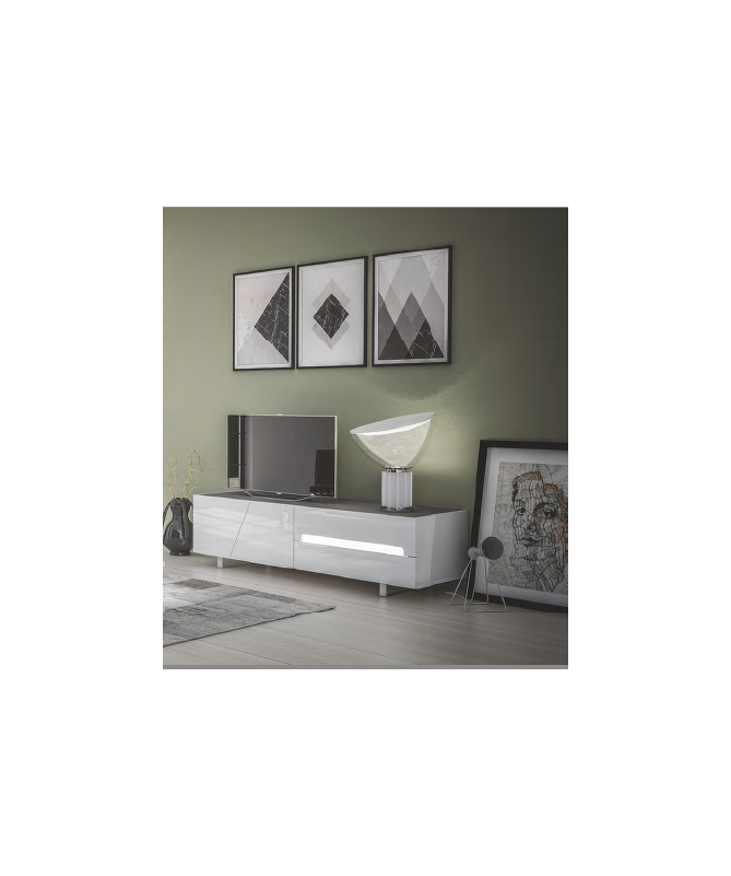Mobile porta tv Cooper Made in Italy con luce