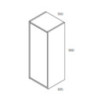 pensile bagno 35 cm bianco | levante shop