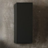pensile bagno 35 cm nero opaco | levante shop