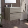 Mobile bagno 70 cm Rovere Grigio | levante shop