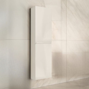 Colonna bagno 35 cm Bianco Lucido | levante shop