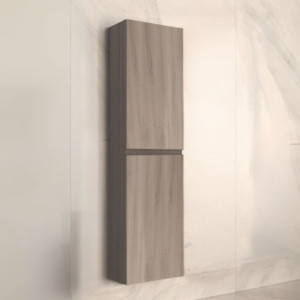 Colonna bagno 35 cm Rovere Grigio | levante shop