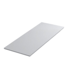 Top appoggio mobile bagno bianco 80x46x1,9 cm elegante e pratico
