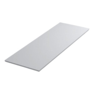 Top appoggio mobile bagno bianco lucido 100x46x1,9 cm elegante