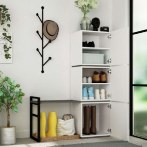 Zoom Mobile ingresso Mello colore bianco e antracite
