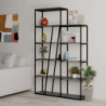 Libreria Pal antracite 110x29x178 cm moderna e versatile
