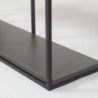 Libreria Pal antracite 110x29x178 cm moderna e versatile