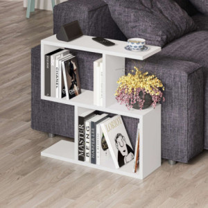 Zoom Tavolino da salotto Homemania in colore bianco