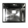 Lavello sottotop vasca 45 foro quadro inox moderno cucina