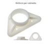 Lavello sottotop vasca 45 foro quadro inox moderno cucina