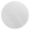 Tavolo rotondo allungabile Rut piano bianco gambe metallo nero