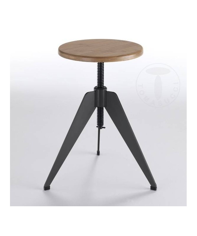 Sgabello Arko in legno regolabile