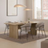 Tavolo rettangolare fisso Loana rovere Cadiz 200x100 cm design