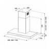 Cappa da parete Bertazzoni KT90PRO1XA 90 cm inox classe A