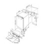 Frigorifero sottotavolo Candy CM4SE68W 96 lt incasso classe E
